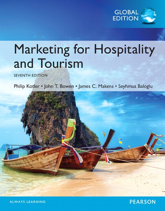 Marketing For Hospitality & Tourism GE