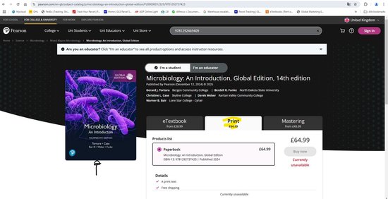 Microbiology: An Introduction, Global Edition + Mastering Microbiology with Pearson eText (Standard Bundle)