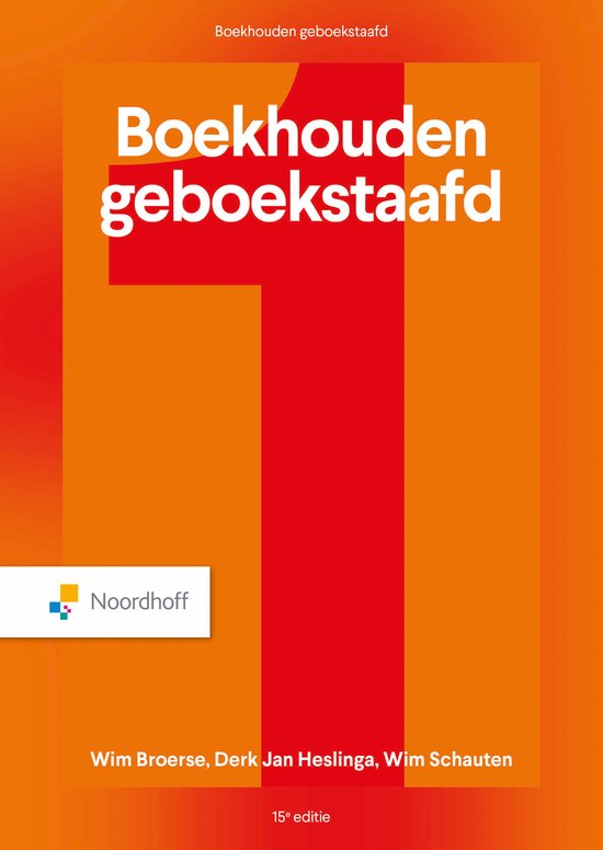 Boekhouden Geboekstaafd 1