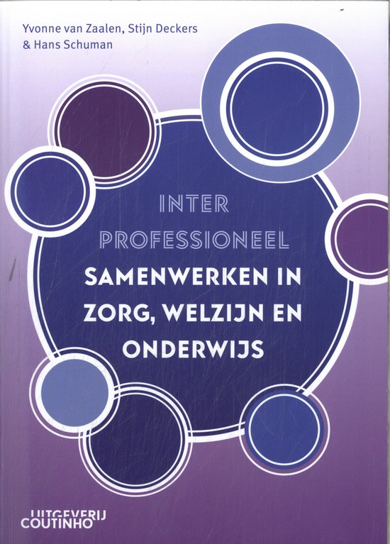 Interprofessioneel samenwerken in zorg, welzijn en onderwijs