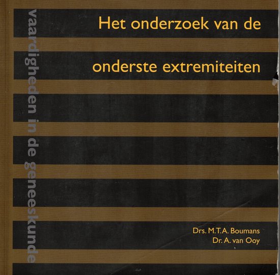 Het onderzoek van de onderste extremiteiten