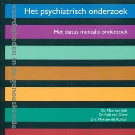 Het psychiatrisch onderzoek