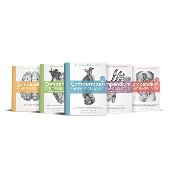 Compendium Geneeskunde vijfdelige reeks 2.0 (35 disciplines)