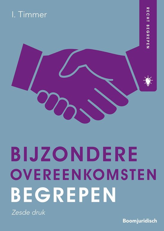 Recht begrepen - Bijzondere overeenkomsten begrepen
