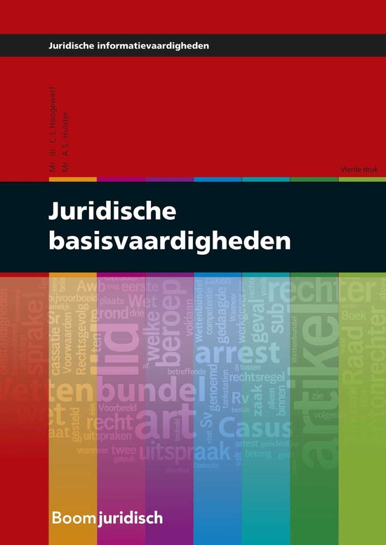 Juridische informatievaardigheden - Juridische basisvaardigheden