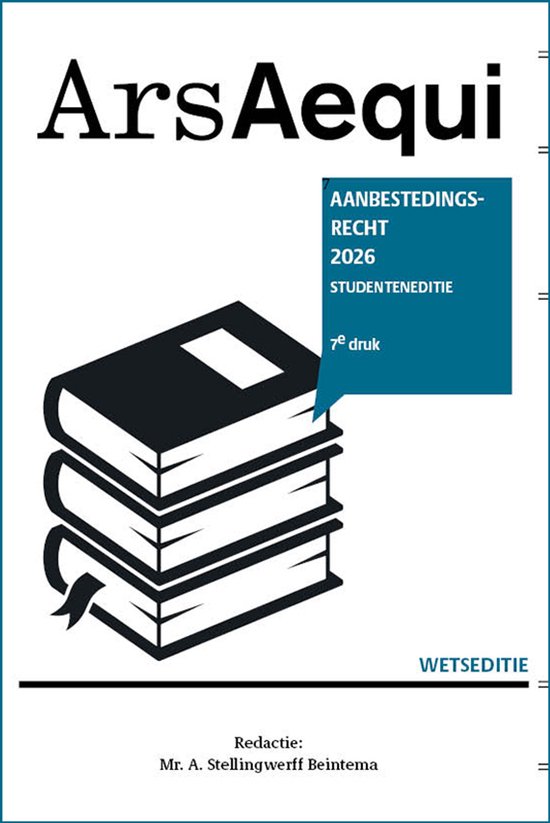 Ars Aequi Wetseditie - Aanbestedingsrecht 2026